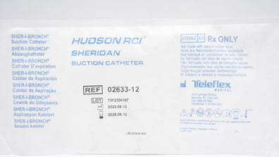 Teleflex 02633-12 Hudson RCI Sher-I-Bronch Suction Cath.